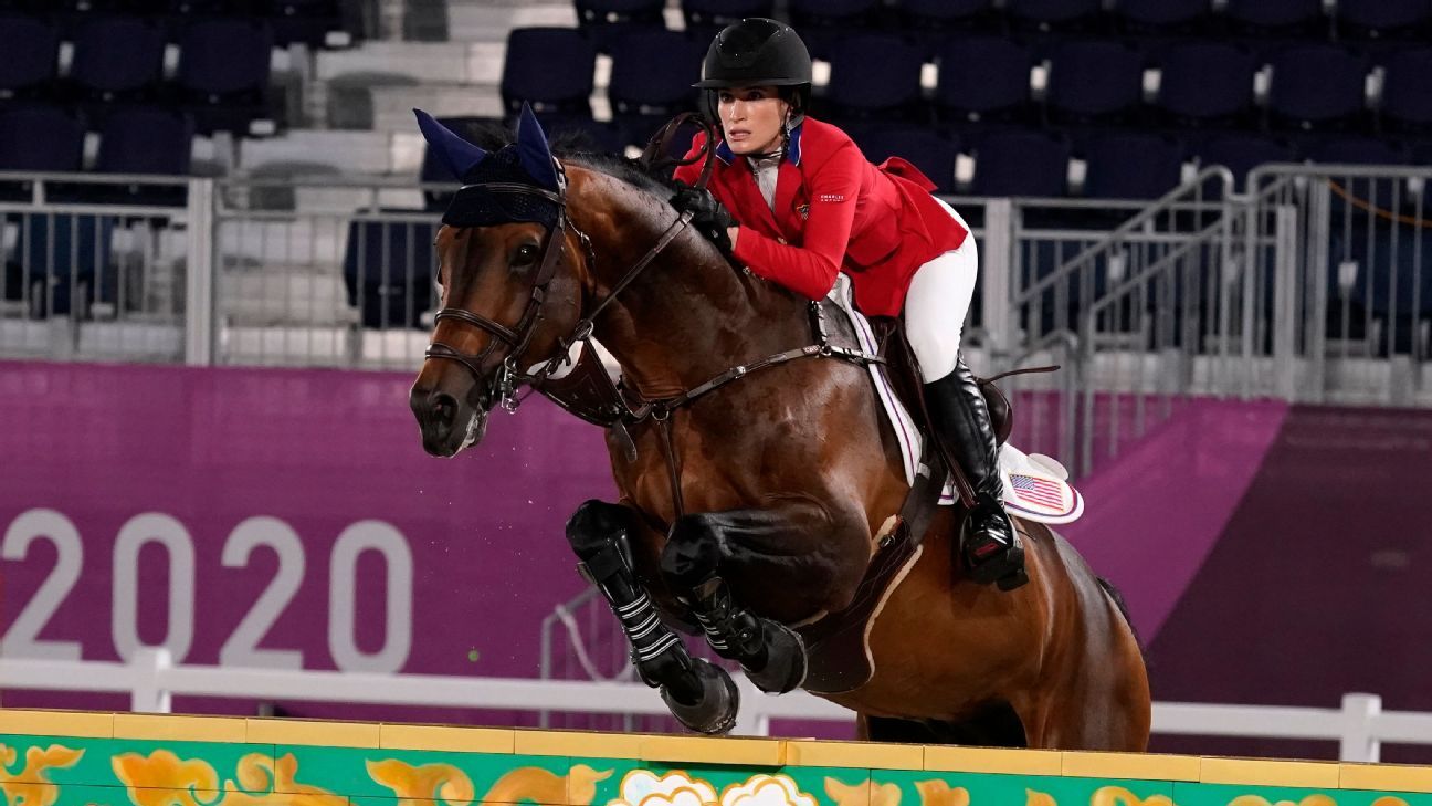 Jessica Springsteen, daughter of rock legend Bruce Springsteen, fails to qualify..