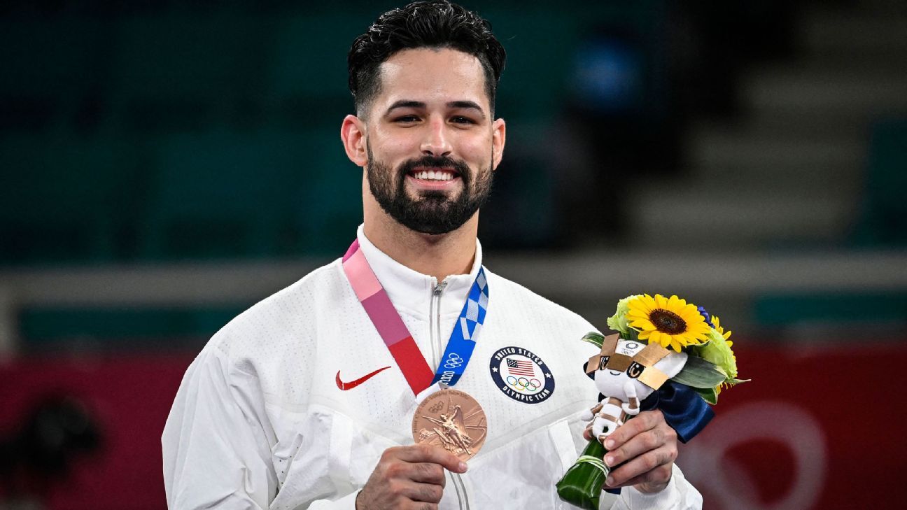 Ariel Torres wins first-ever karate medal for United States in men's kata