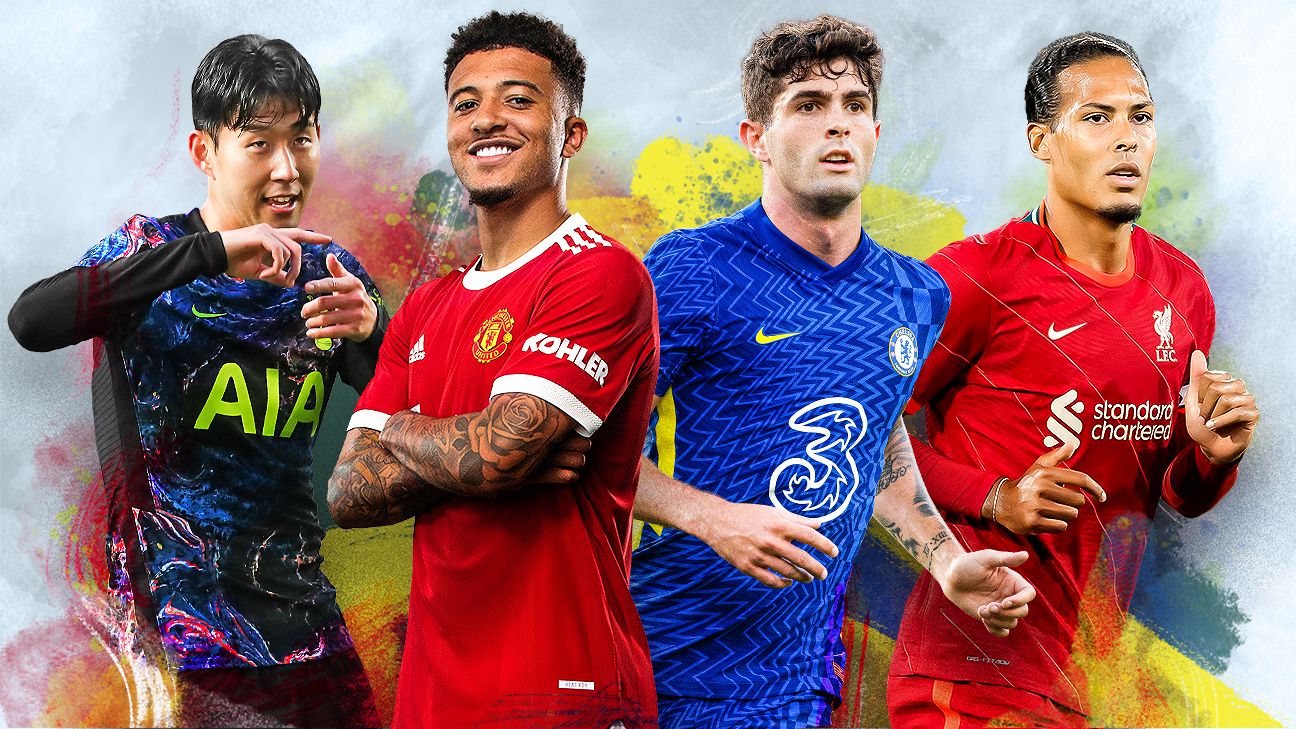 Premier League 2021-22 kit power ranking: Which club wins title of most  stylish? - ESPN