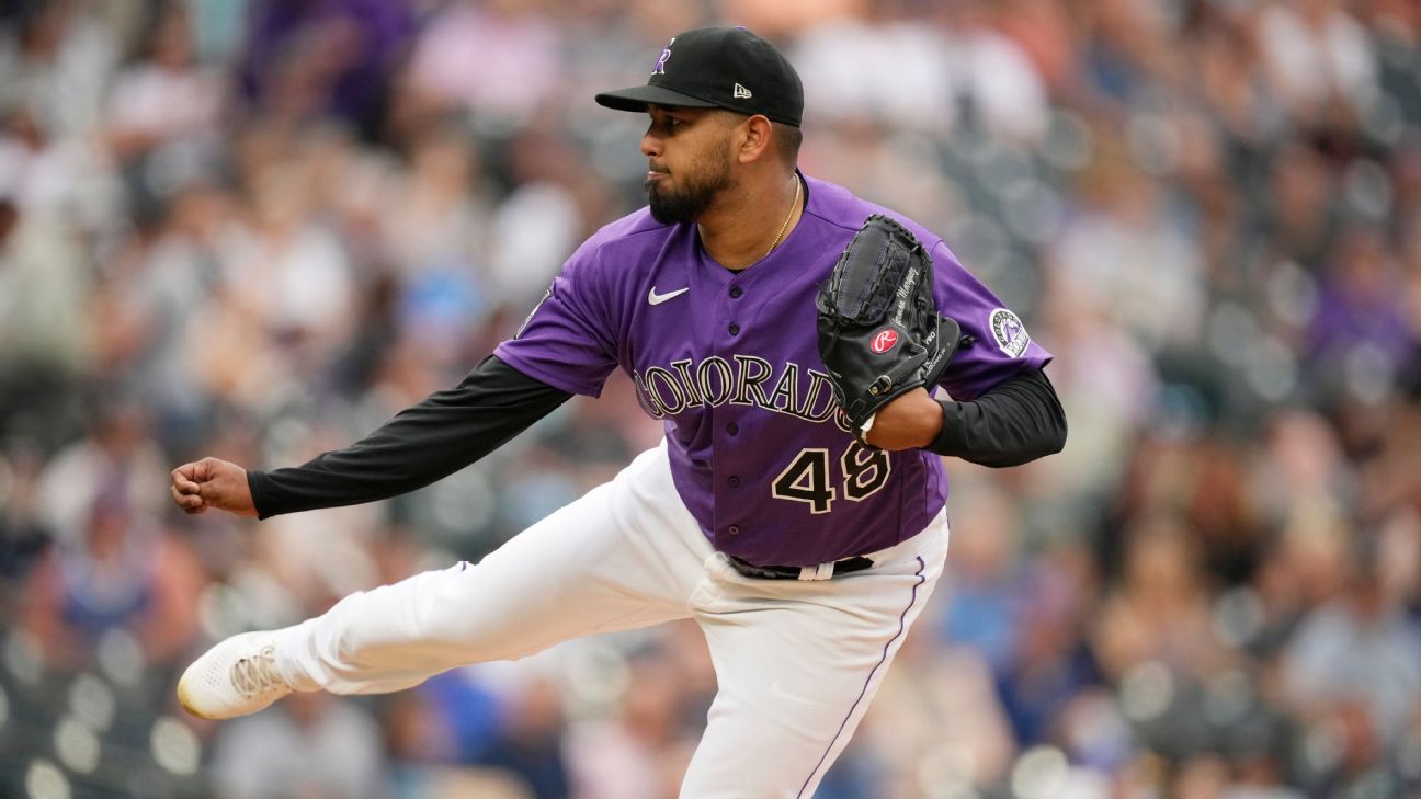 Rockies RHP Márquez goes on IL with forearm inflammation - Sentinel Colorado