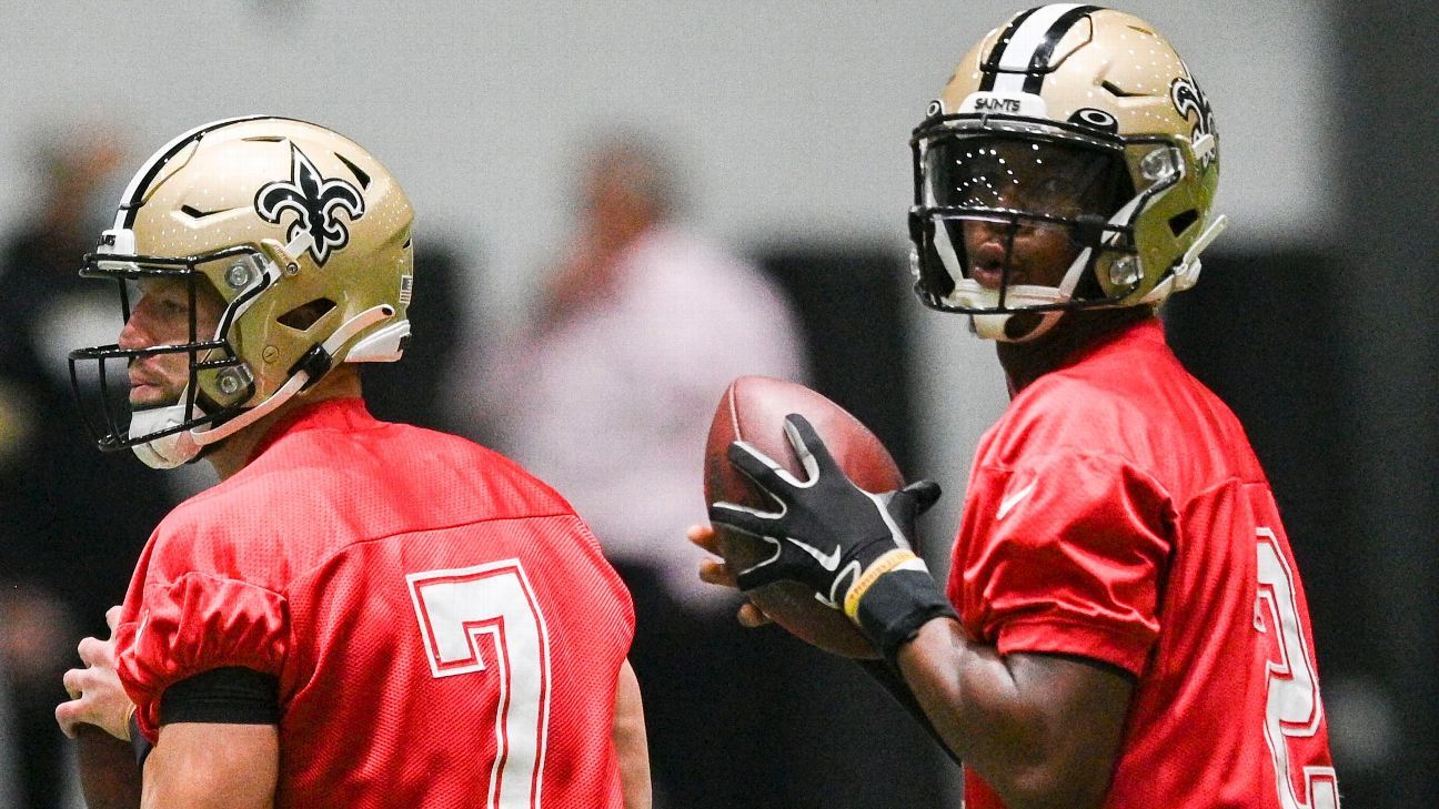 Jameis Winston vs. Taysom Hill: Stakes get higher in Saints' QB battle