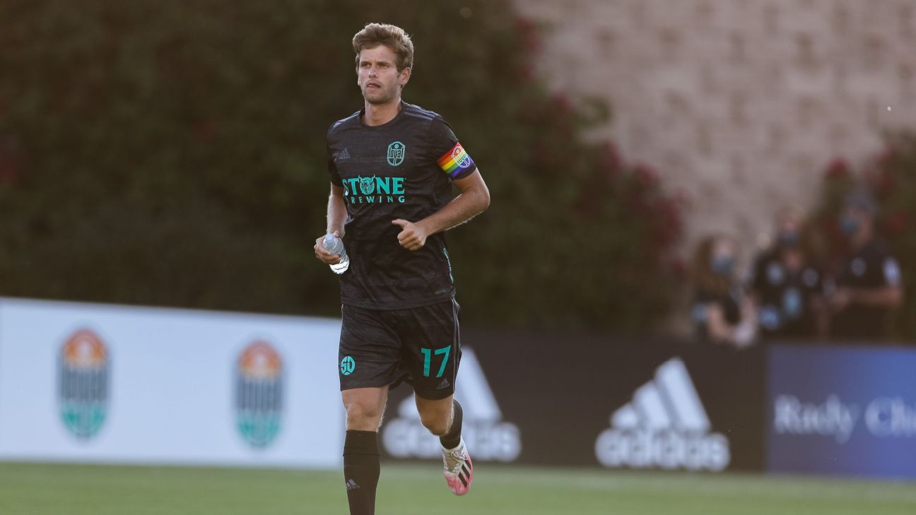 Collin Martin is U.S. soccer's only openly gay male player, and