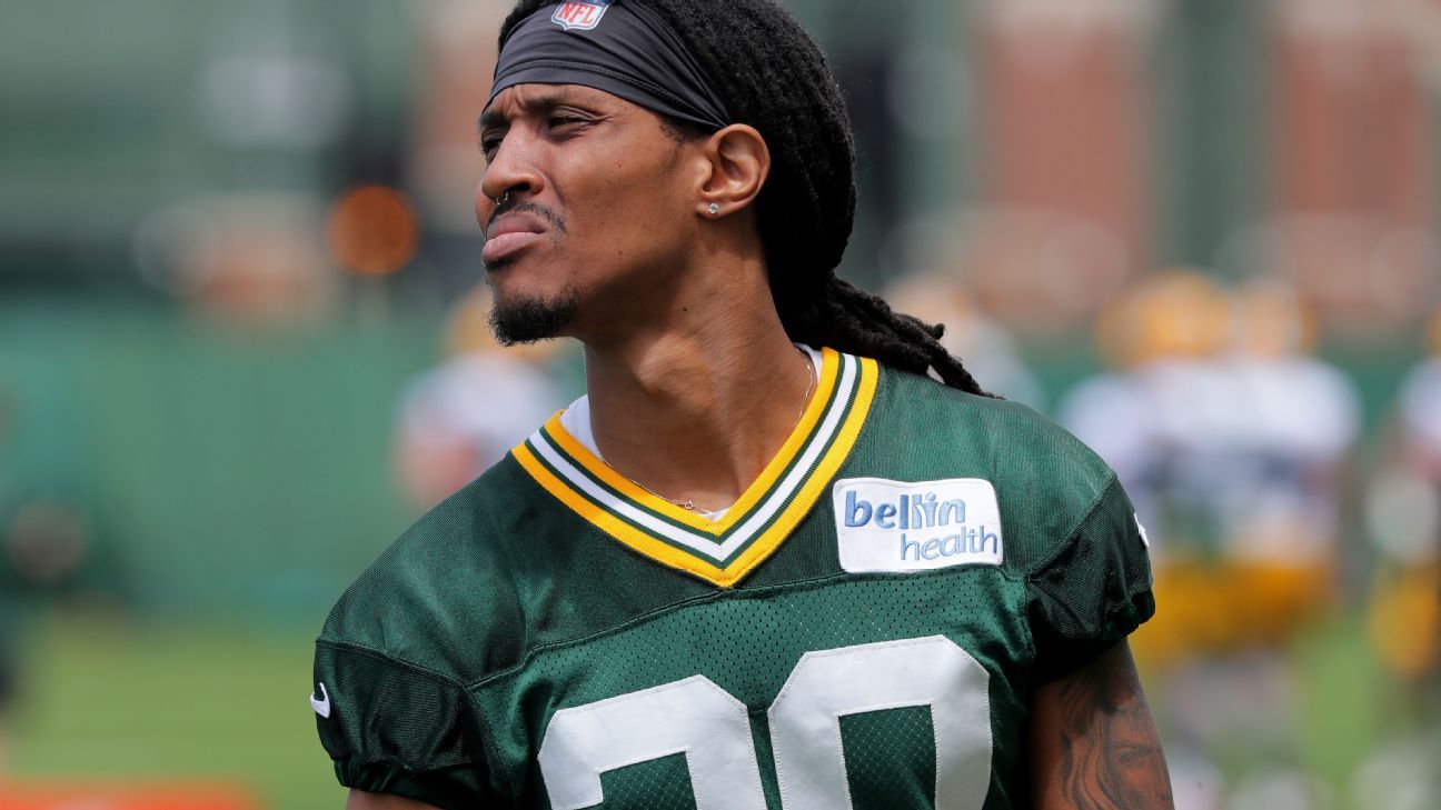 Half of Packers' depth chart at WR hindered by hamstring injuries