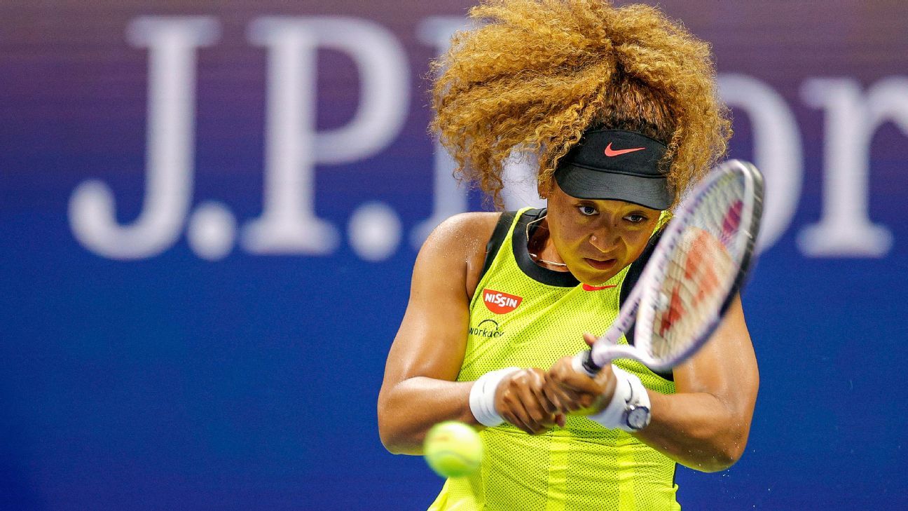 Naomi Osaka advances at US Open after opponent withdraws; Garbine(00)