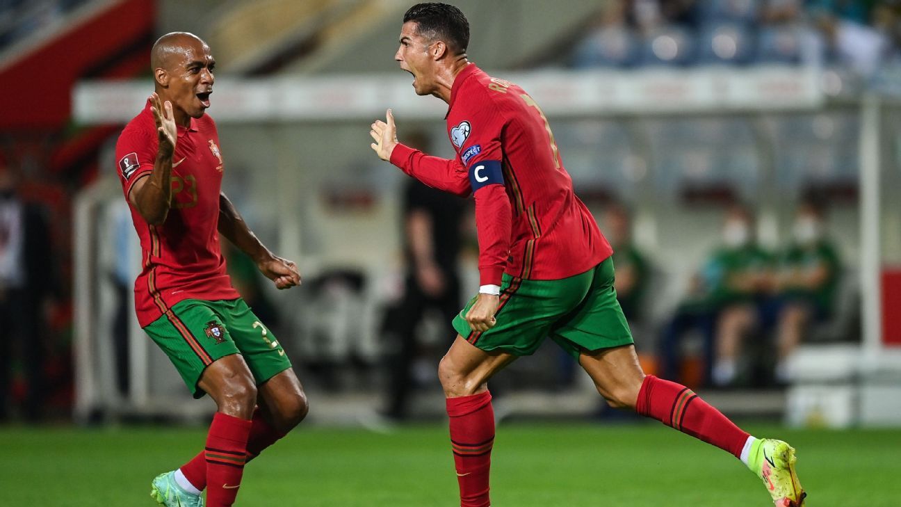 Portugal 2 X 1 Irlanda Nas Eliminatorias Da Copa 2022 Cristiano Ronaldo Entra No Modo Besta Enjaulada Faz Dois Gols No Fim E Decreta Virada