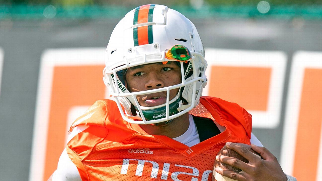 Miami Hurricanes suspend backups Jaylan Knighton, Larry Hodges