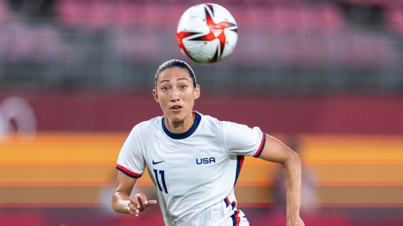 USWNT's Christen Press to take time out to focus on 'mental health, spiritual gr..
