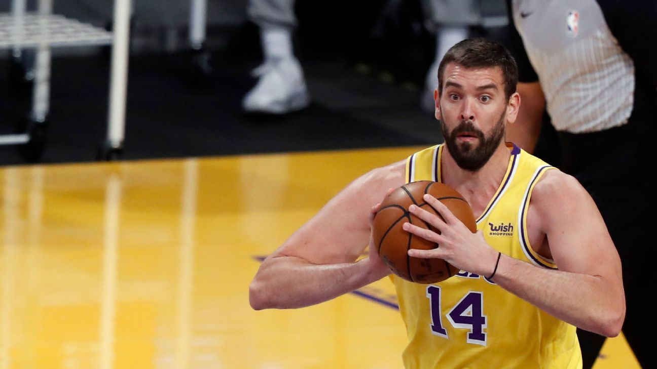 Sources -- Los Angeles Lakers again trade Marc Gasol to Memphis Grizzlies, who p..