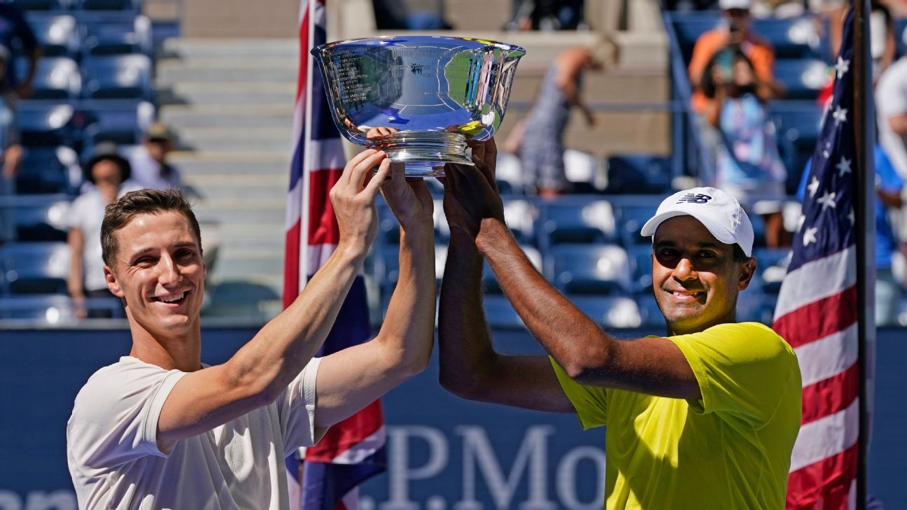 Joe Salisbury, Rajeev Ram win men's doubles at US Open ESPN