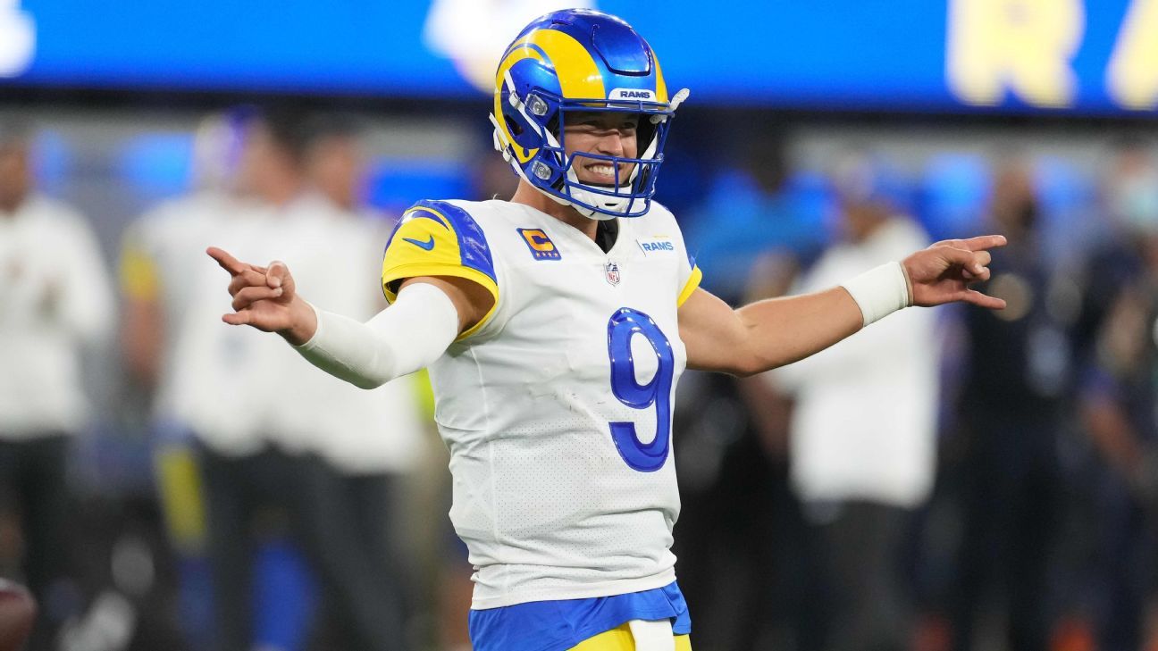 Matthew Stafford content to stick around for Rams' remodel - Newsday