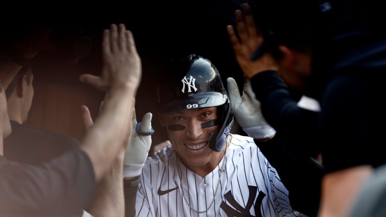 New York Yankees RF Aaron Judge leaves game with dizziness