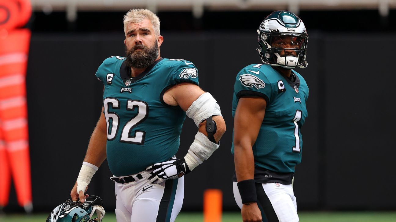 Philadelphia Eagles' Jason Kelce has 'routine' elbow surgery to relieve discomfo..