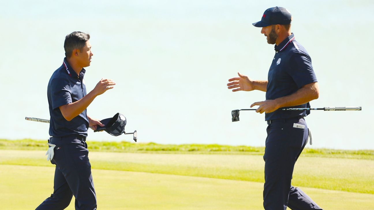 Les États-Unis remportent trois des quatre matchs, mènent la Ryder Cup 9-3