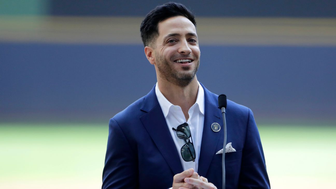 Brewers' Ryan Braun announces retirement