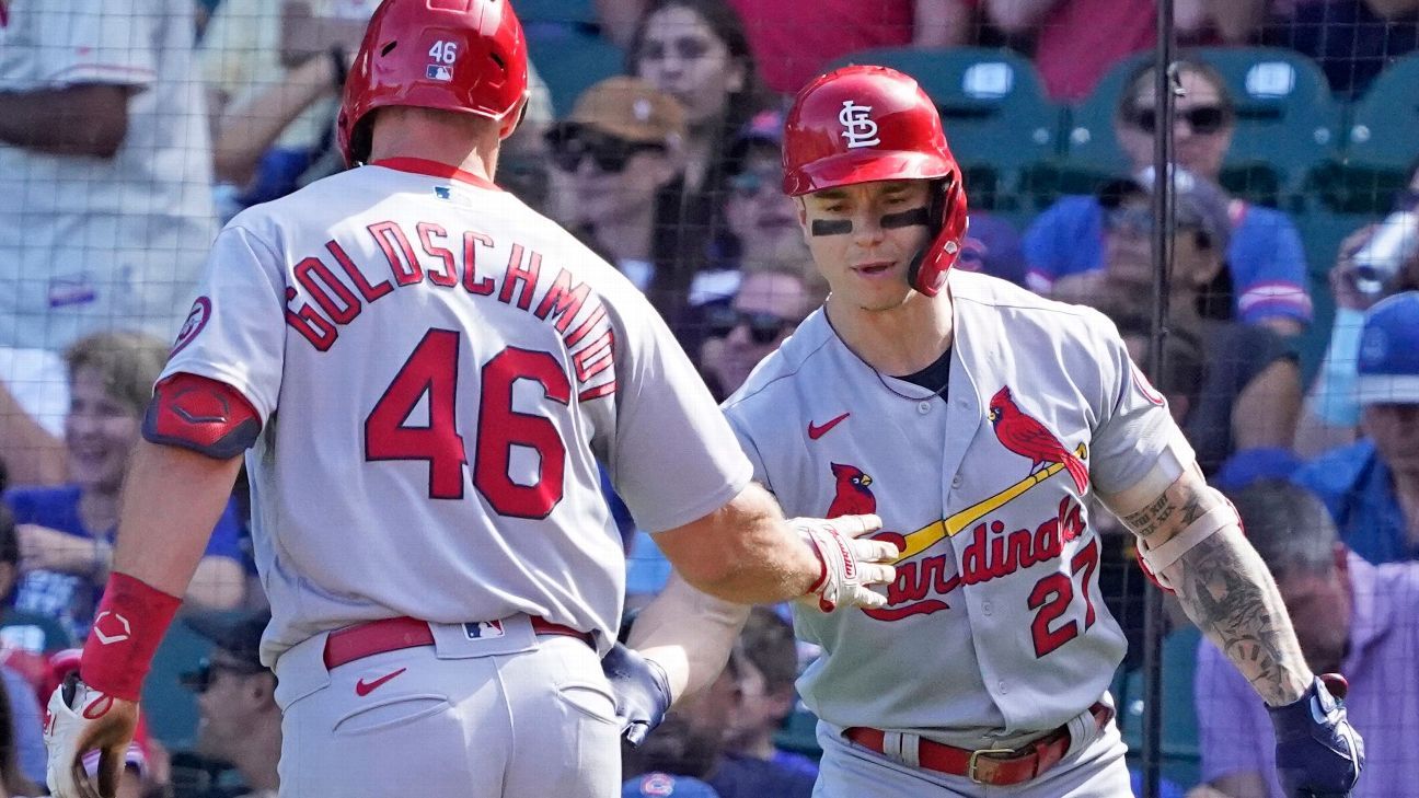 St. Louis Cardinals keep 'battling,' rally past Chicago Cubs for franchise-best ..