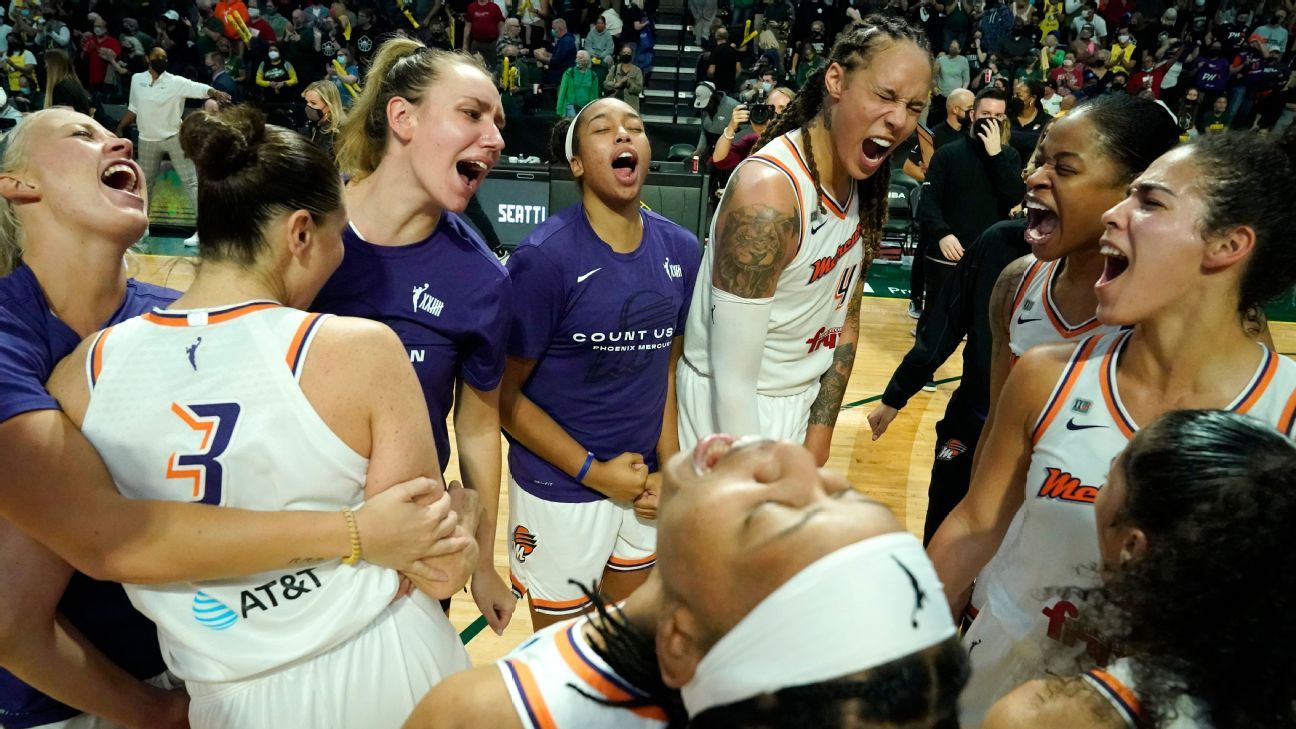 2021 WNBA playoffs - Chicago Sky, Phoenix Mercury ride momentum into second  round - ESPN