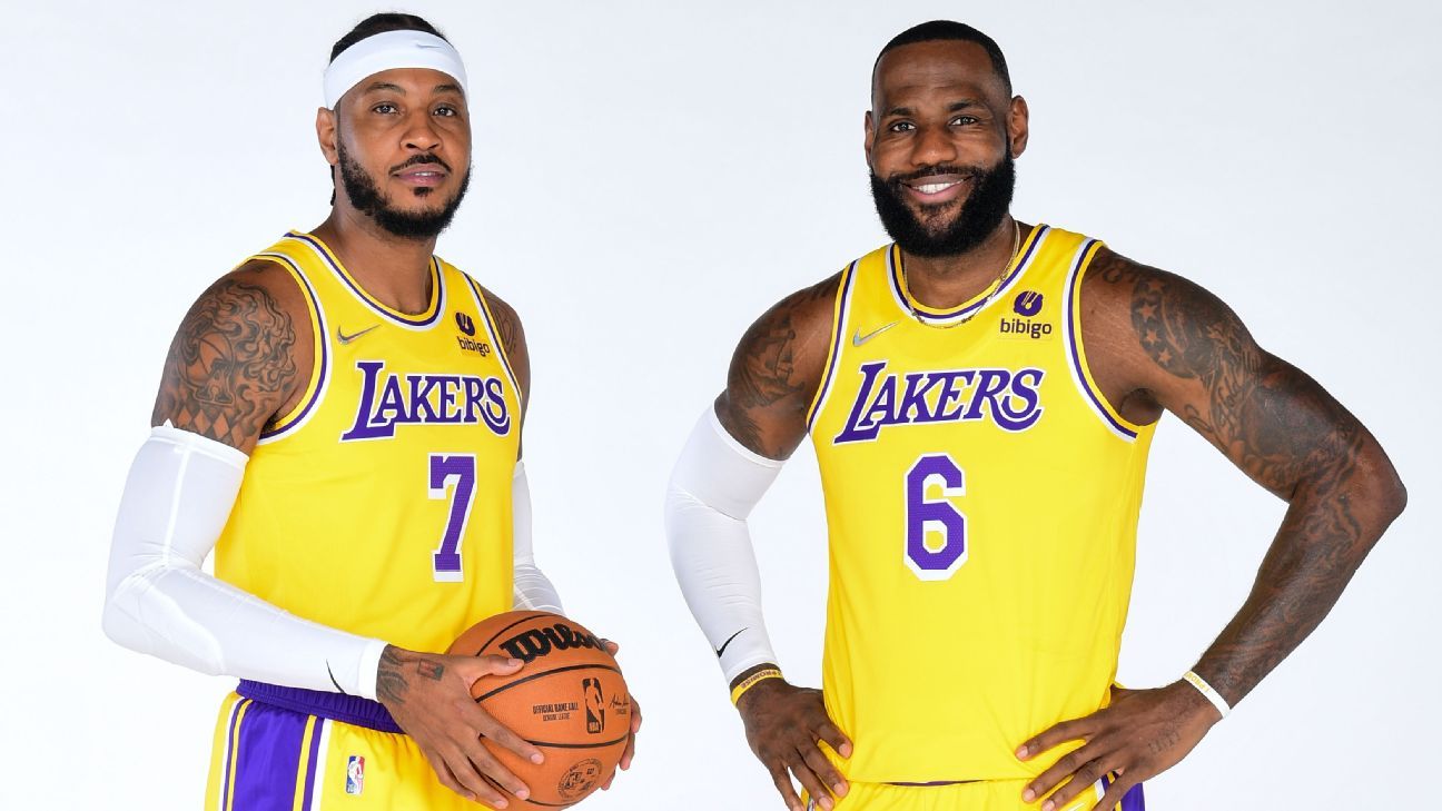 Como LeBron James e Carmelo Anthony acabaram sendo companheiros do Lakers