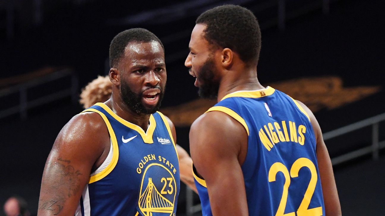 Draymond Green says he won't push Golden State Warriors teammate Andrew Wiggins ..