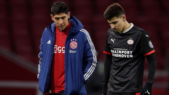 Eredivisie: Edson Álvarez es indiscutible en el Ajax y Erick Gutiérrez se devalua más del 50% en el PSV