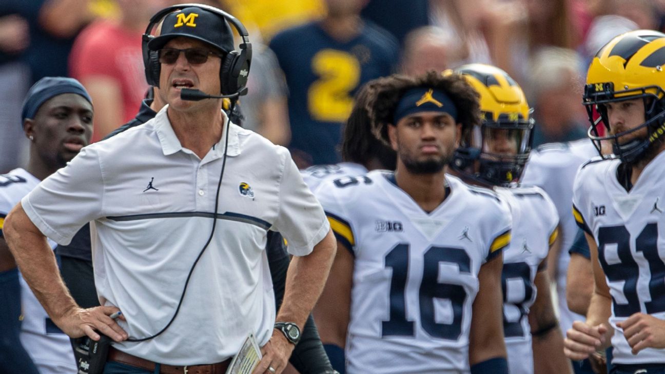 Confident Michigan Wolverines, fueled by new vibe, 'Jump Around' and over Wisconsin Badgers