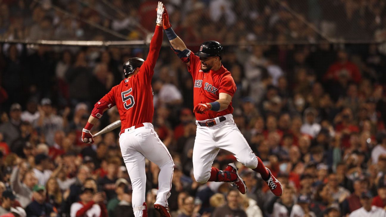 Alex Verdugo hits 3-run homer, scorching Red Sox top Guardians