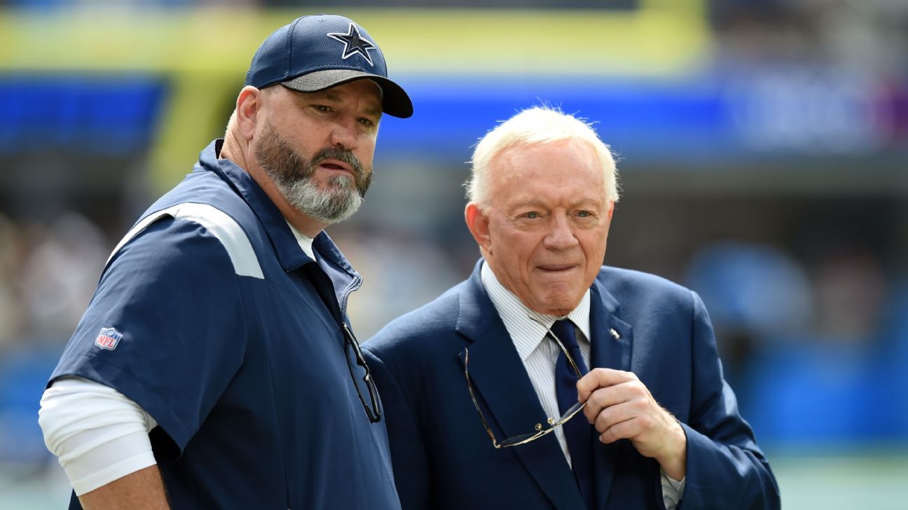 Dallas Cowboys owner Jerry Jones says 'pet peeve' is fixing problems after seaso..