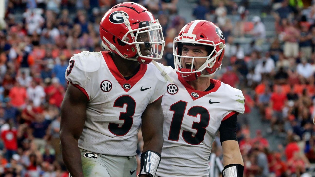 Georgia rolls past Alabama as new betting favorite to win College Football Playo..