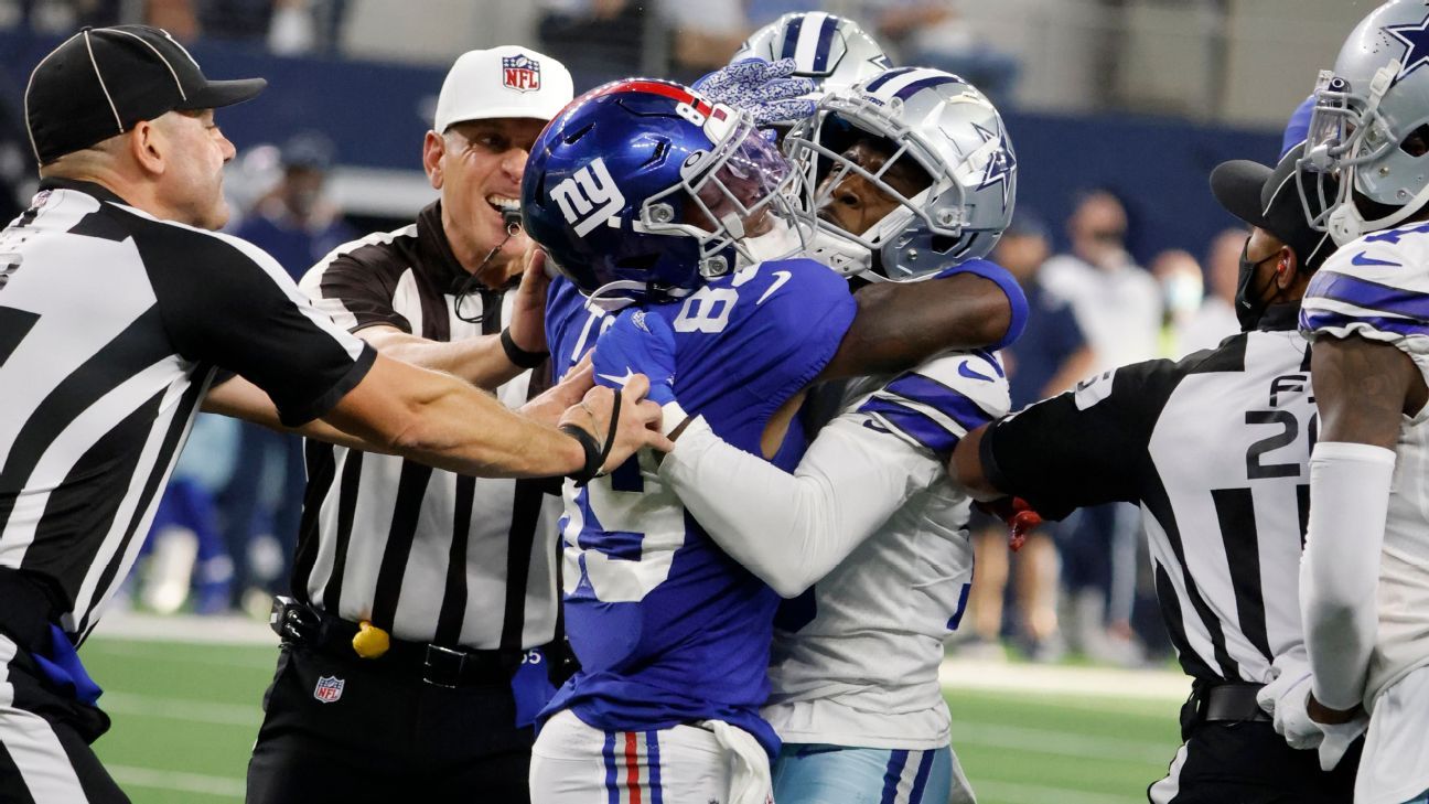 Giants WR Kadarius Toney Had Knee Scope