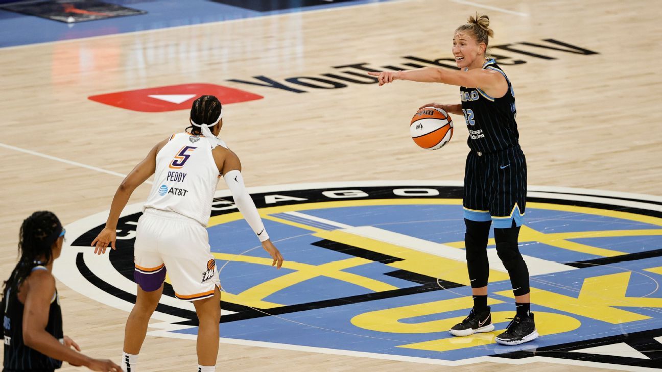 Courtney Vandersloot orchestrates Chicago Sky to brink of first WNBA title