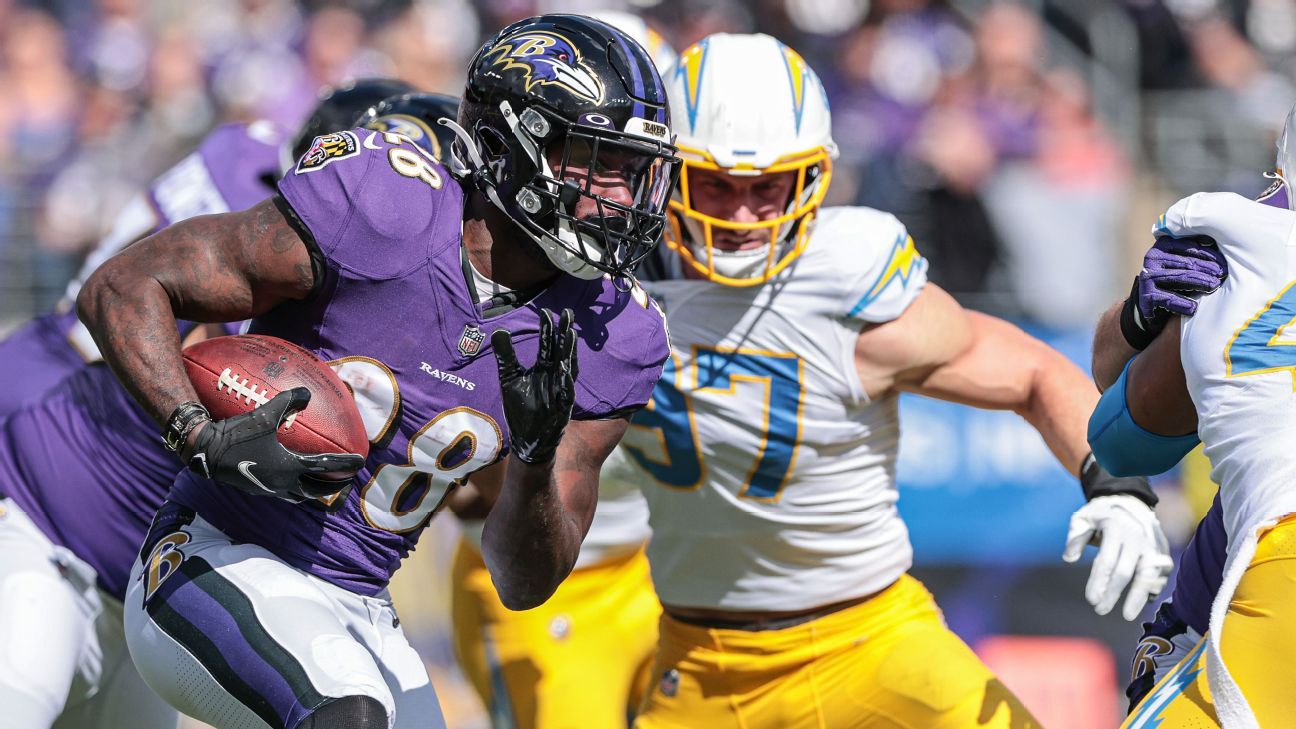 Chargers hope to learn from 34-6 loss to Baltimore Ravens - Los