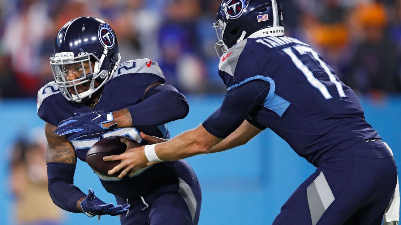 Tennessee Titans' Derrick Henry passes test with contact practice