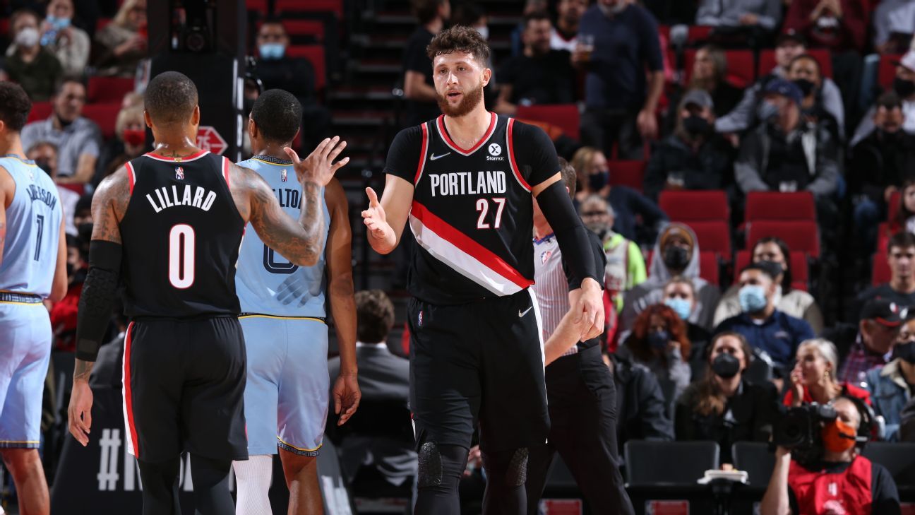 Jusuf Nurkic, Portland Trail Blazers agree to four-year, $70M contract for retur..
