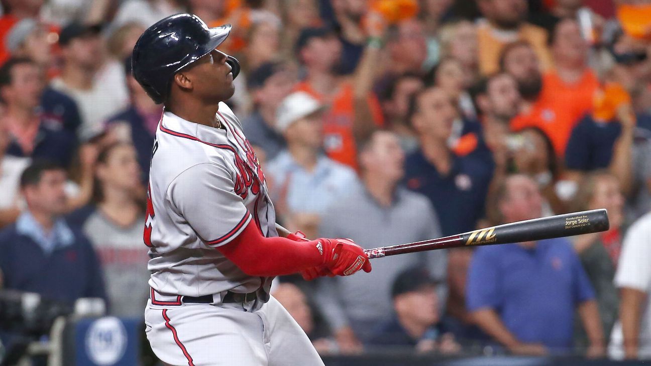 Jorge Soler has left the building and gives Braves early lead over Astros in Game 6