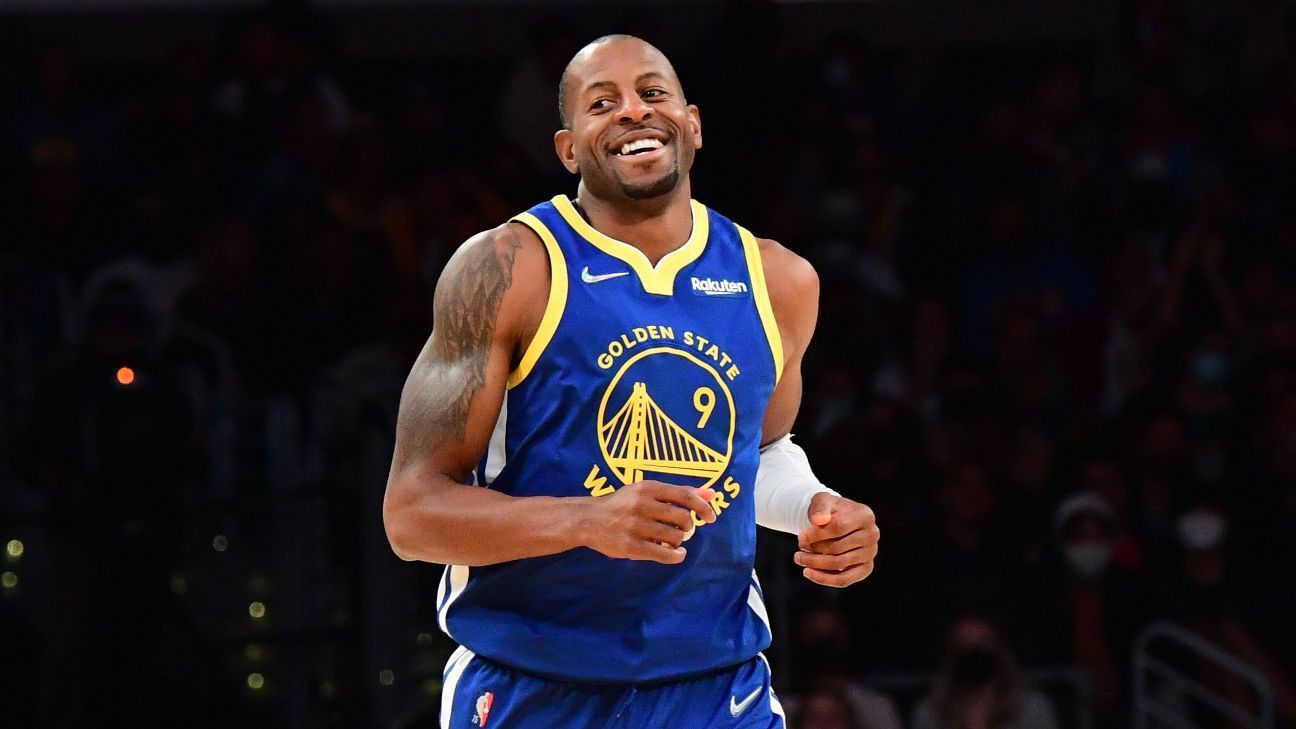 Golden State Warriors veteran forward Andre Iguodala returning for 19th NBA seas..