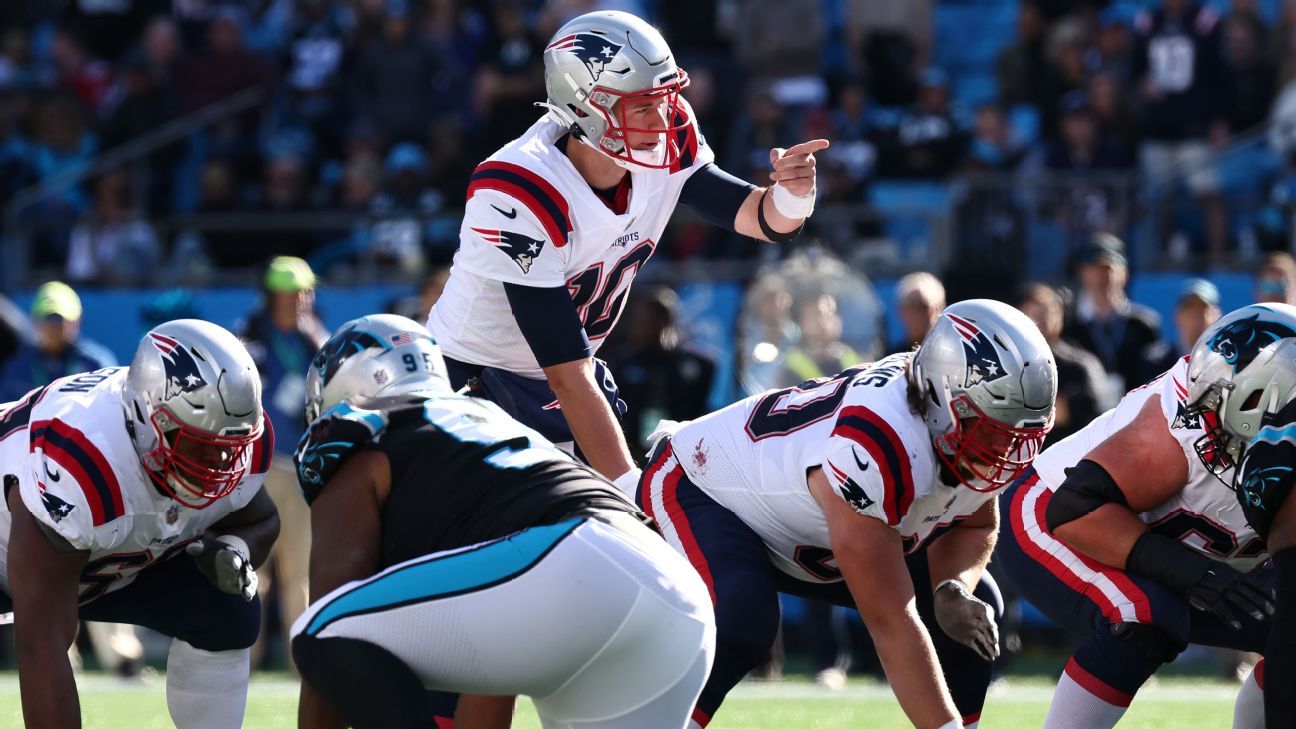 Patriots QB Mac Jones says he wasn't trying to injure Panthers' Brian Burns, jus..