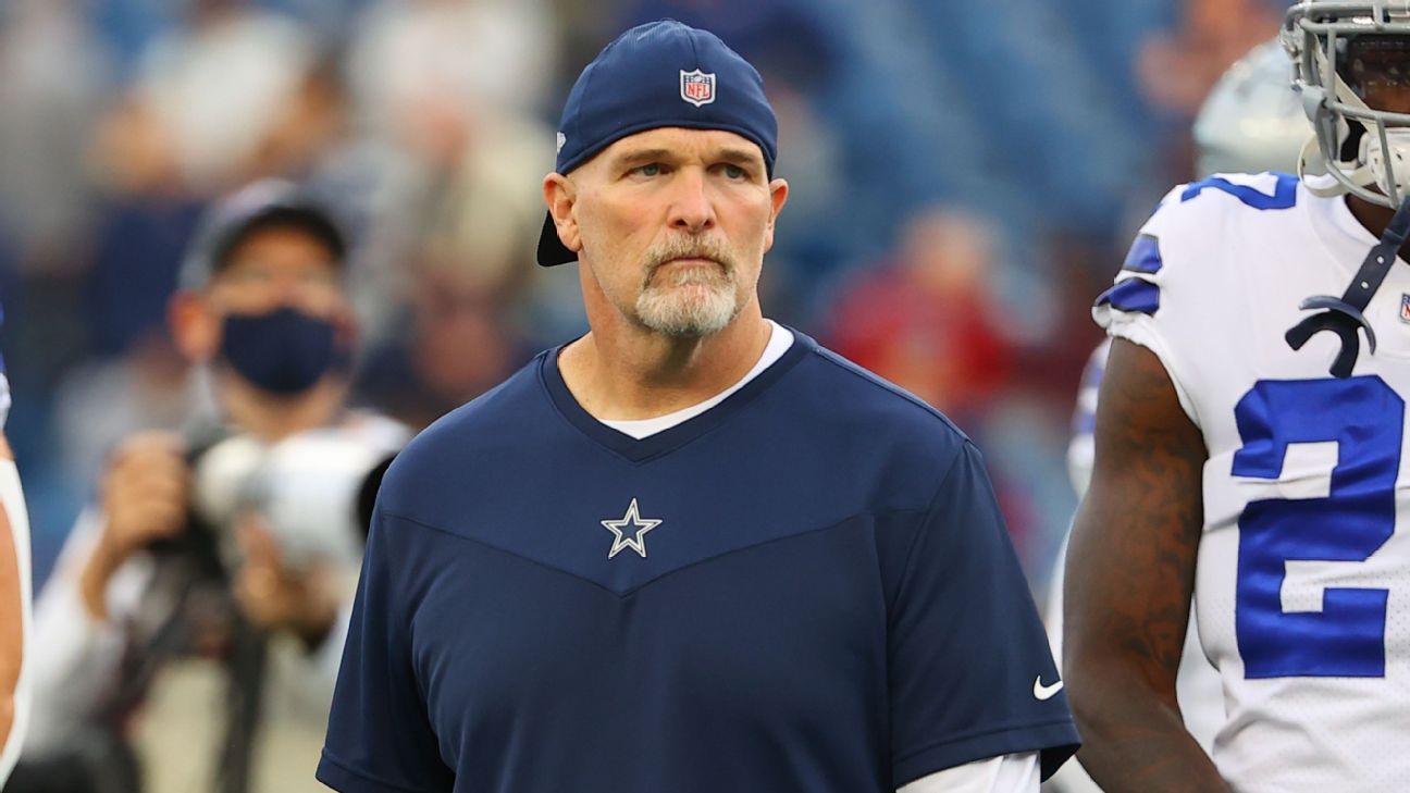 Cowboys DC Dan Quinn receives game ball after blowout win over Falcons