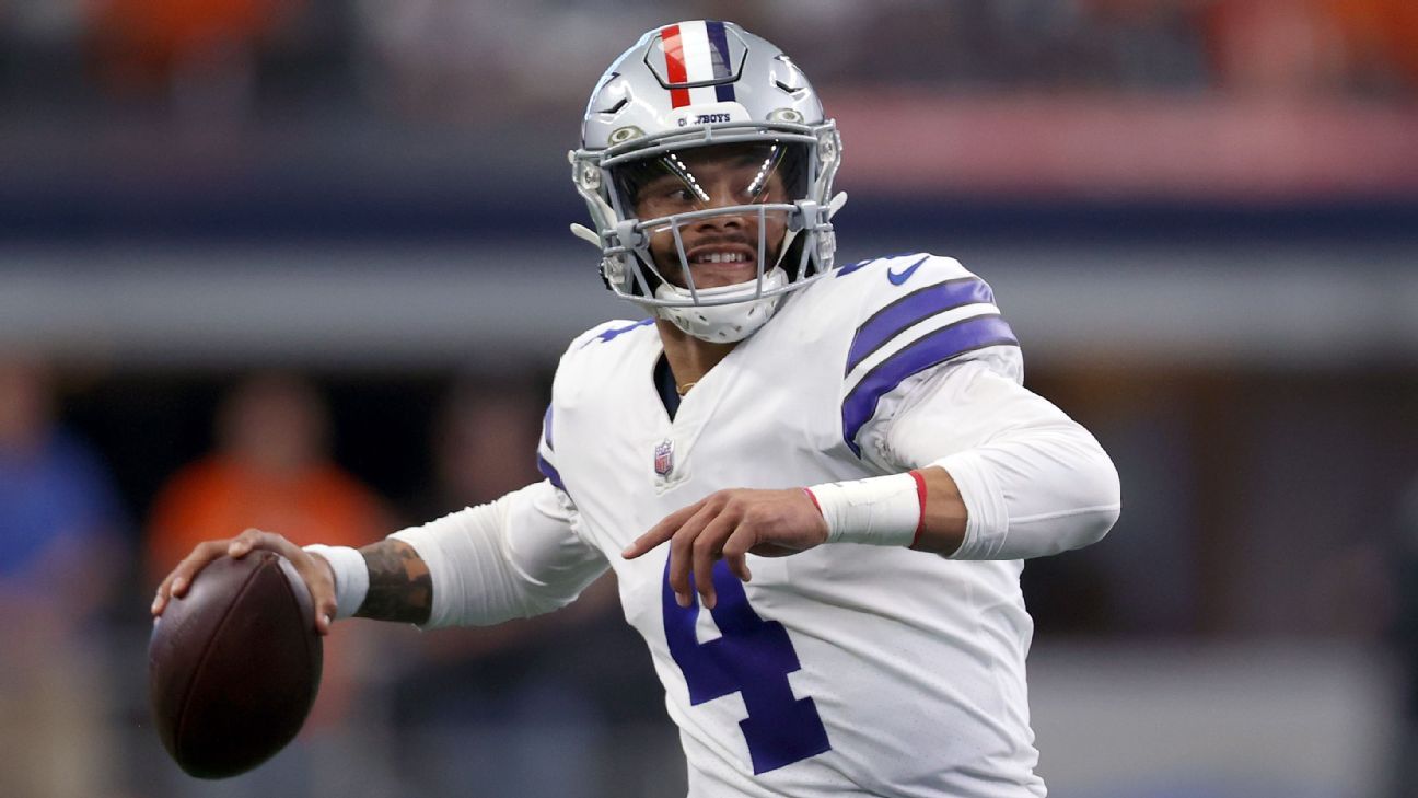 Dallas Cowboys QB Dak Prescott has another strong outing