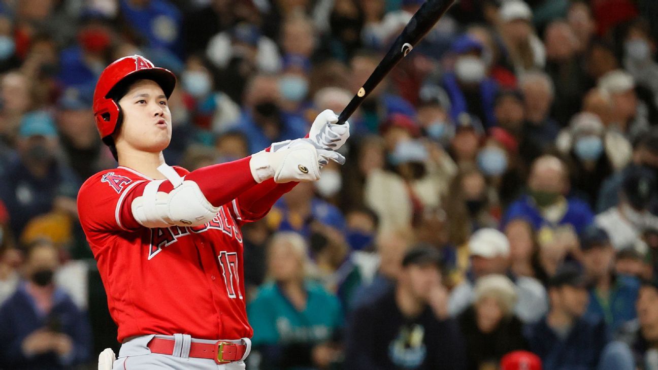 MLB Stats on X: Shohei Ohtani leads the Angels in: Hitting: AVG