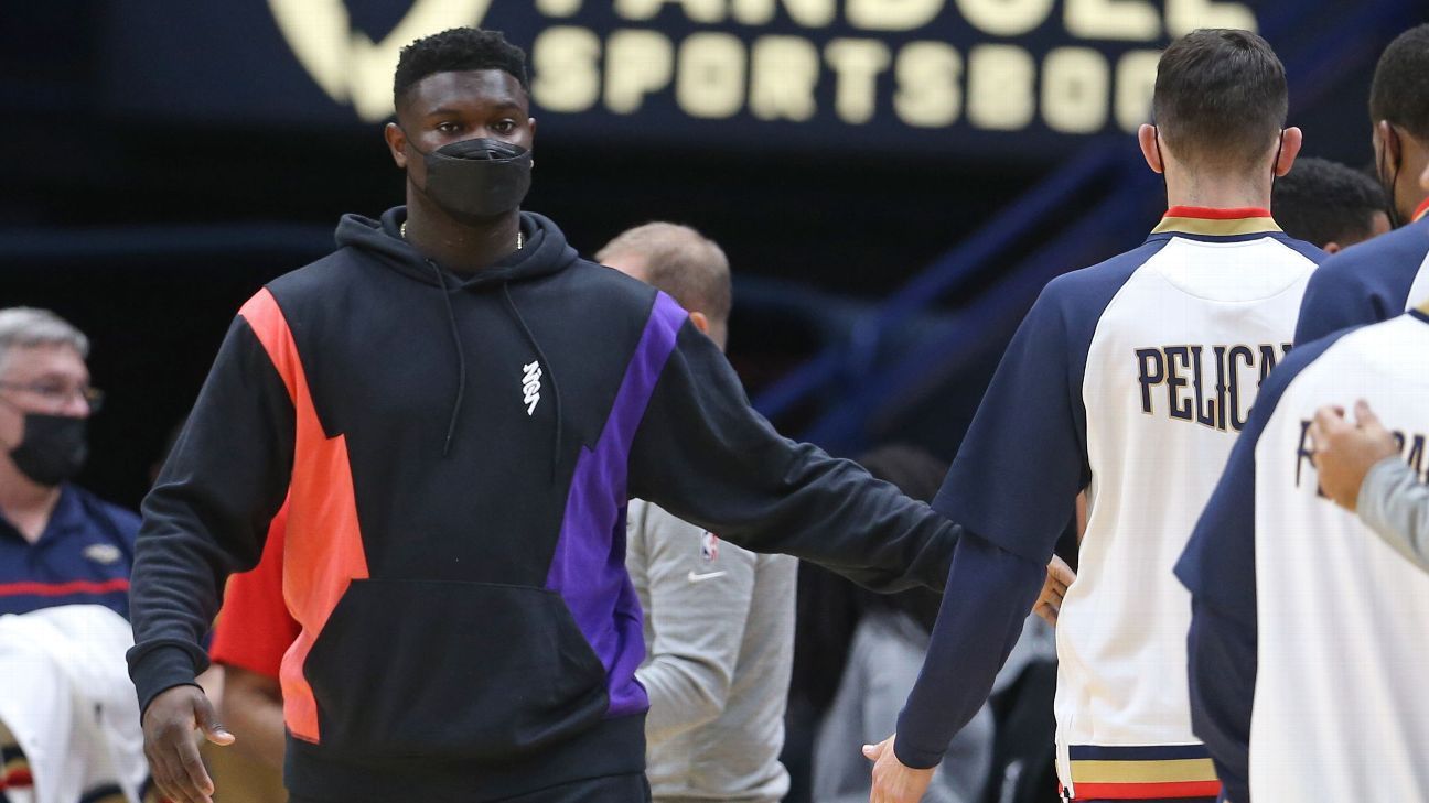 How long is Zion Williamson out after signing new contract with Pelicans?  Injury timeline, return date, latest updates on star forward