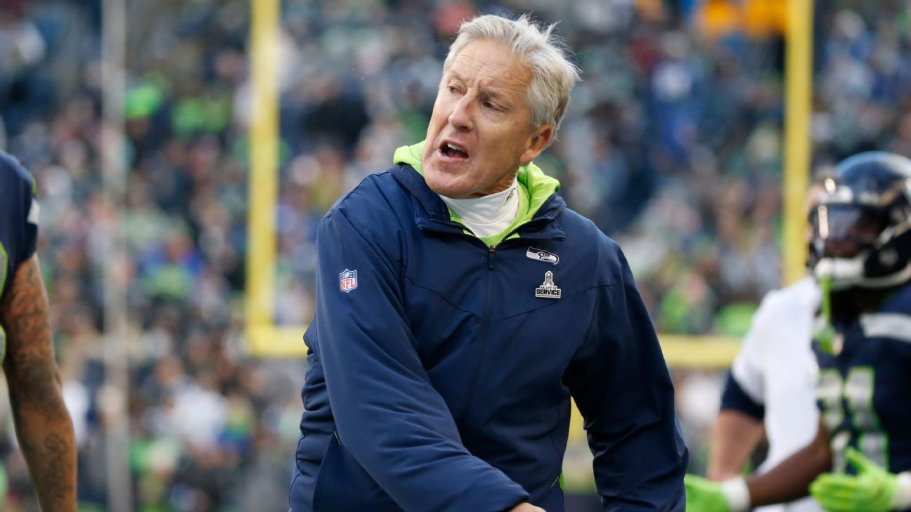 Pete Carroll, Seattle Seahawks searching for answers after loss to Arizona Cardi..