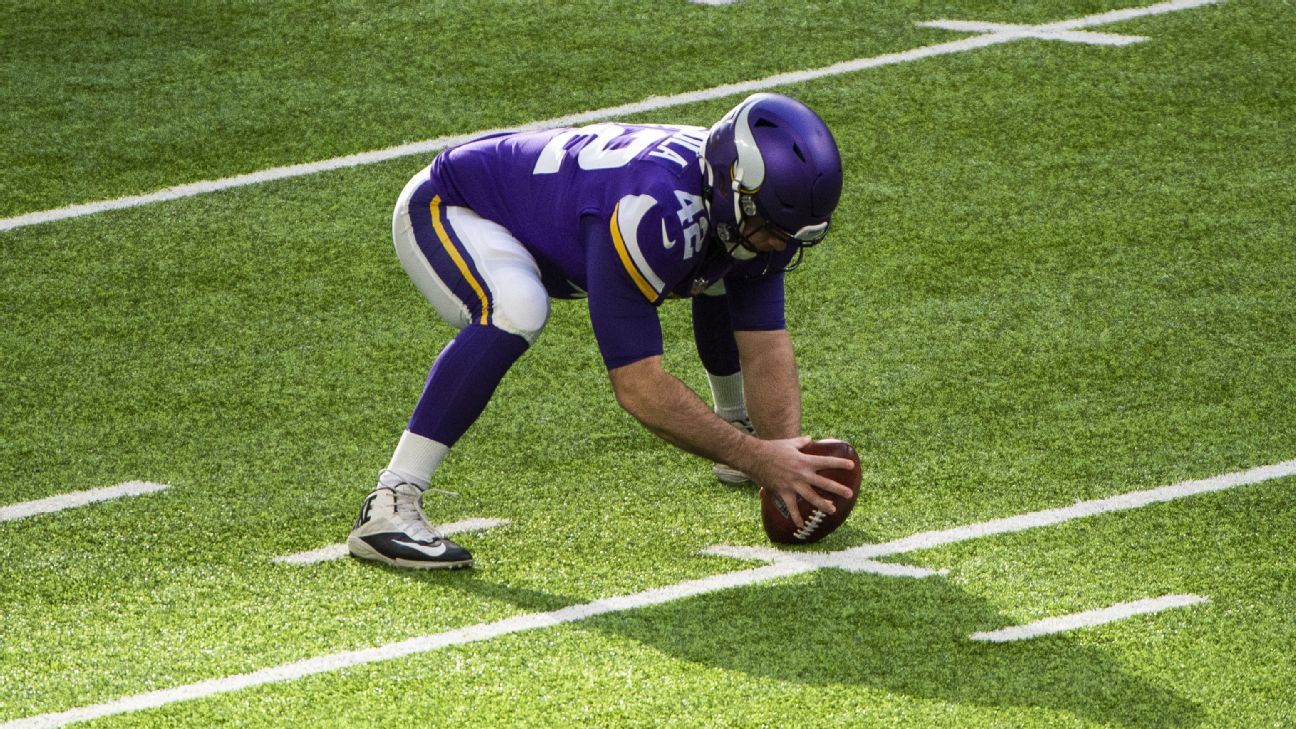 Vikings long snapper Andrew DePaola finds it 'overwhelming' being named to  first Pro Bowl – Twin Cities