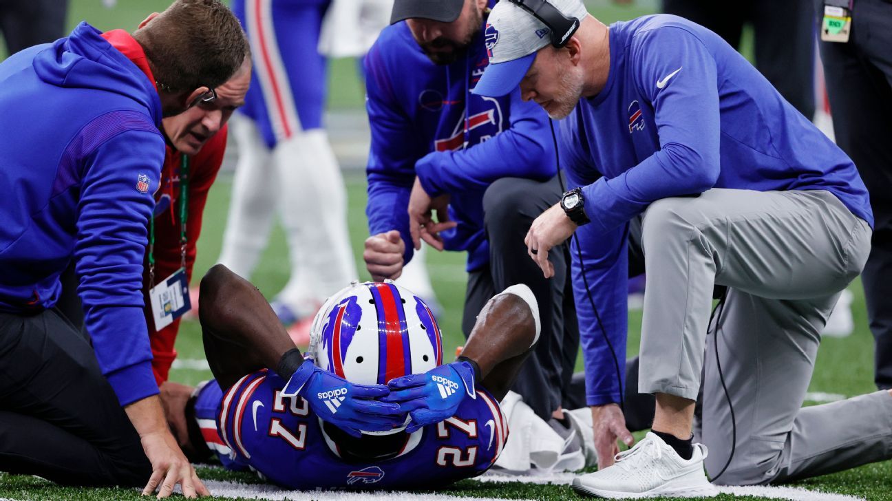 Buffalo Bills CB Tre'Davious White has torn ACL, out remainder of season