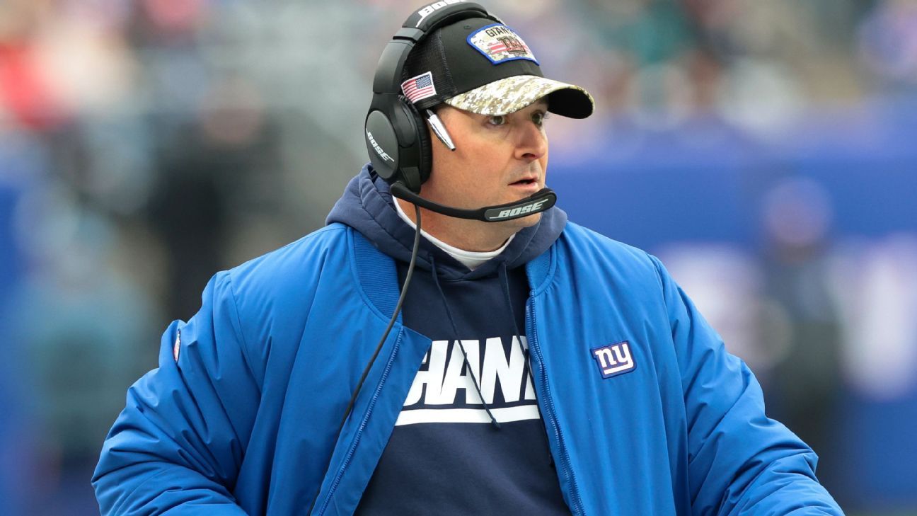 Joe Judge becomes fifth NFL coach to be fired as New York Giants part ways