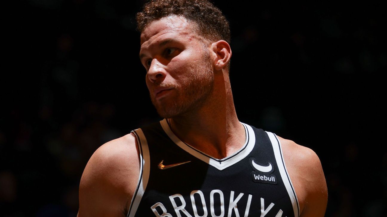 Blake Griffin, out of Brooklyn Nets' rotation, preaches patience, knows 'that's not my decision'