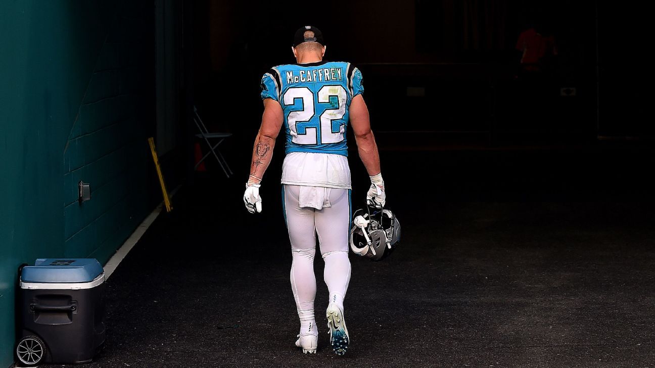 Panthers not tanking despite Christian McCaffrey trade