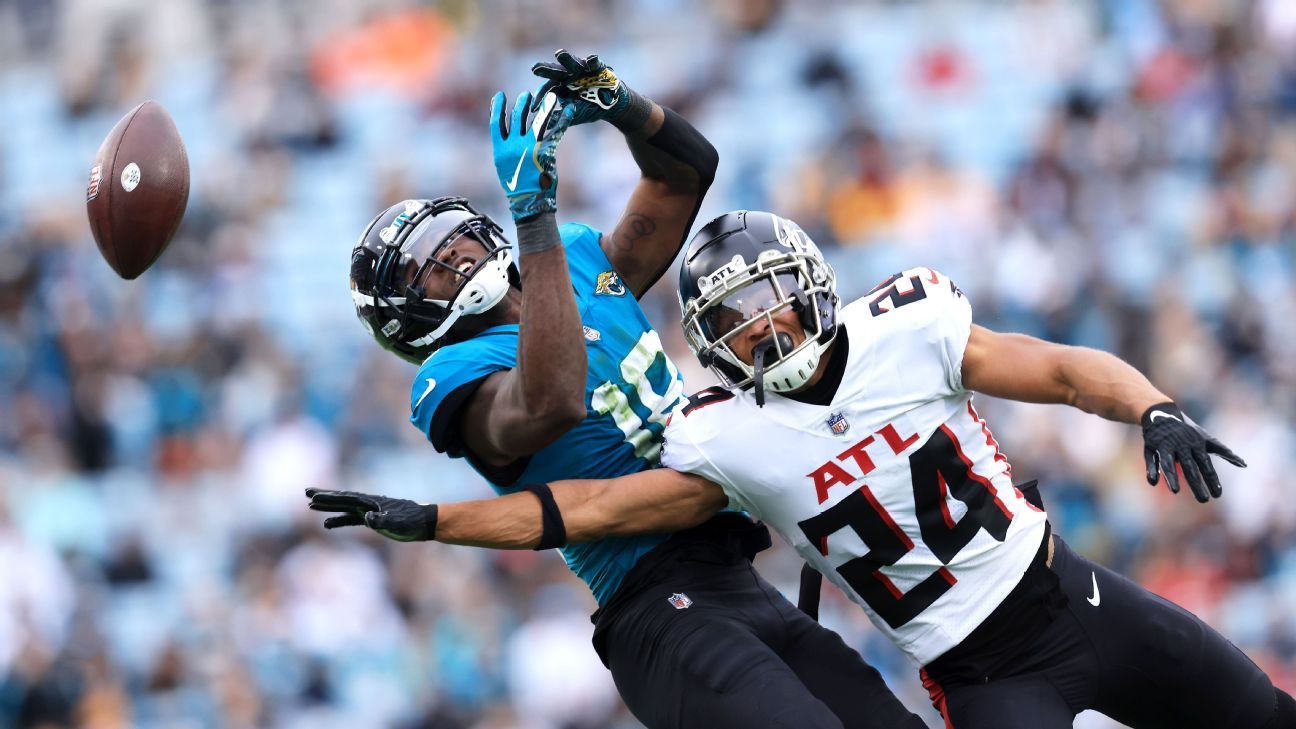 Atlanta Falcons' AJ Terrell becomes first NFL player to miss game