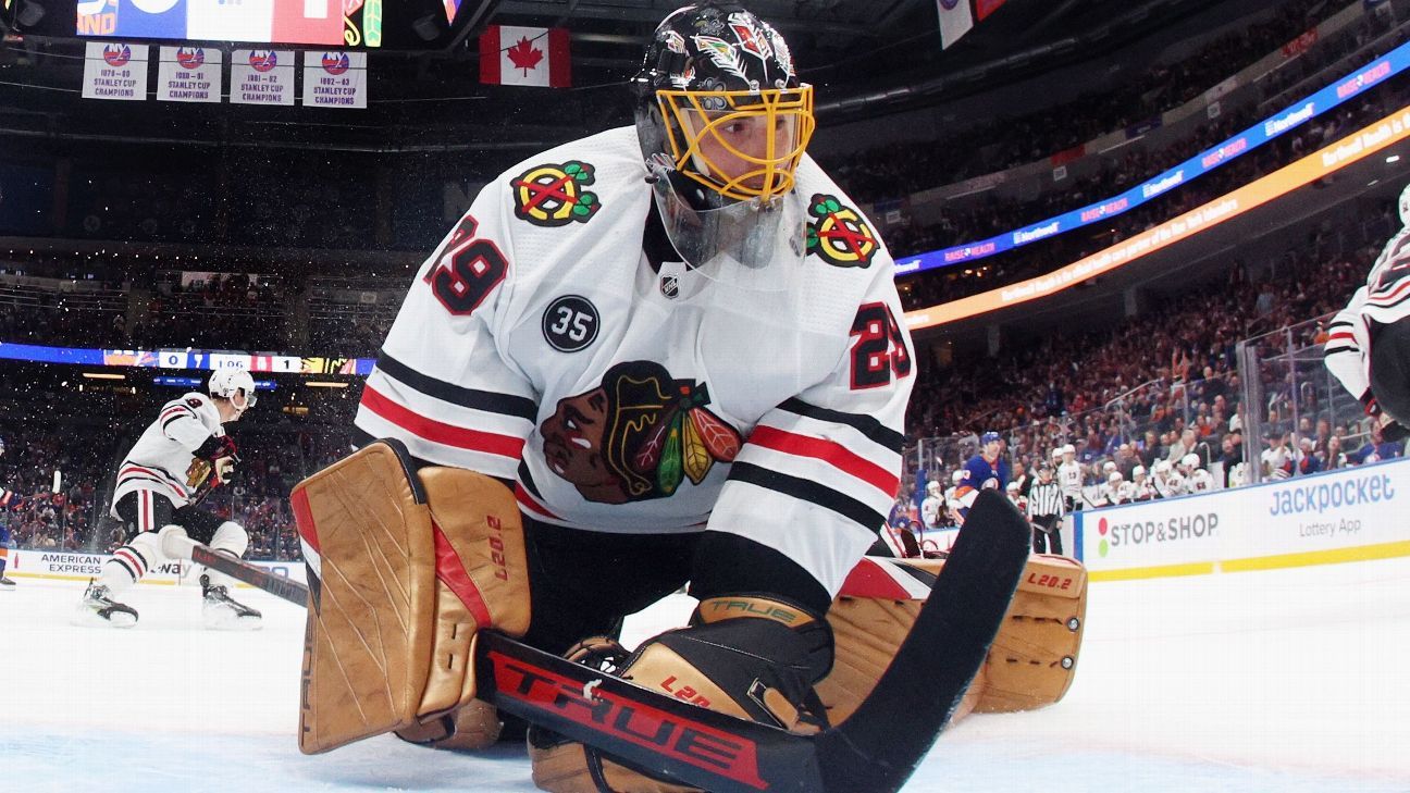 Chicago Blackhawks on X: MEDICAL UPDATE: The #Blackhawks have activated  goaltender Marc-Andre Fleury (COVID-19 protocol) and assigned him to the  active roster.  / X
