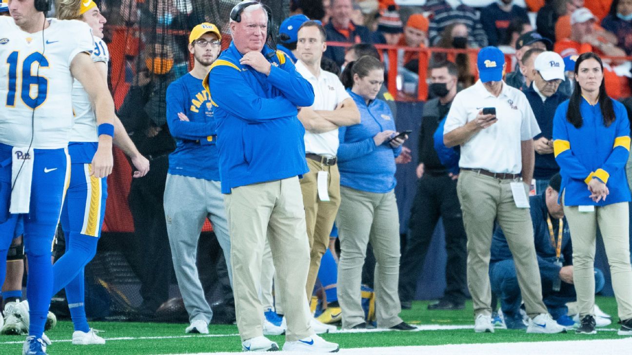 Pitt football offensive coordinator Mark Whipple resigns