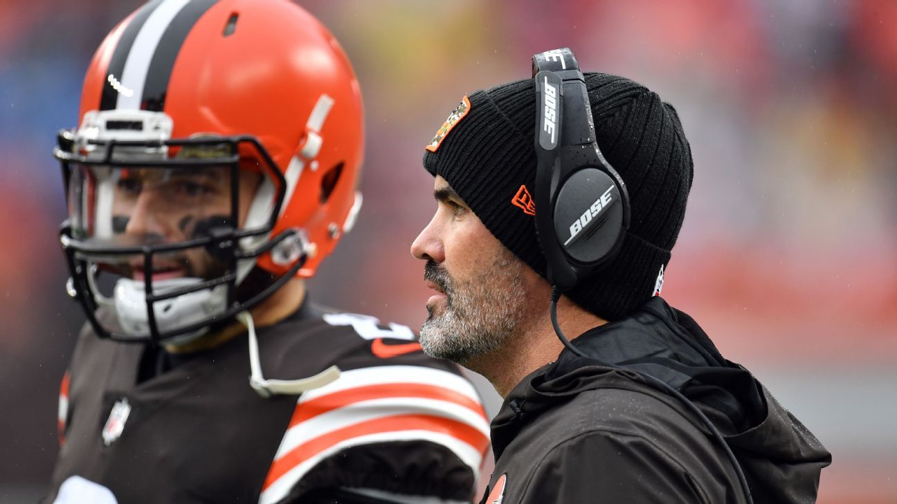 Cleveland Browns QB Baker Mayfield, head coach Kevin Stefanski test positive for..