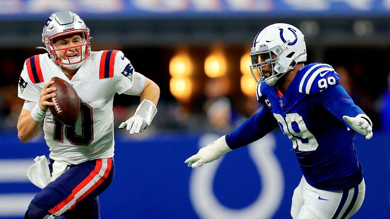 Patriots' Mac Jones takes some 'Hard Knocks' in peek behind Colts